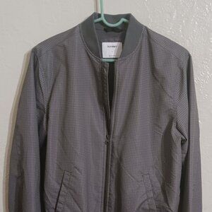 Old Navy Men's Gray Inlaid Jacket Size Small.